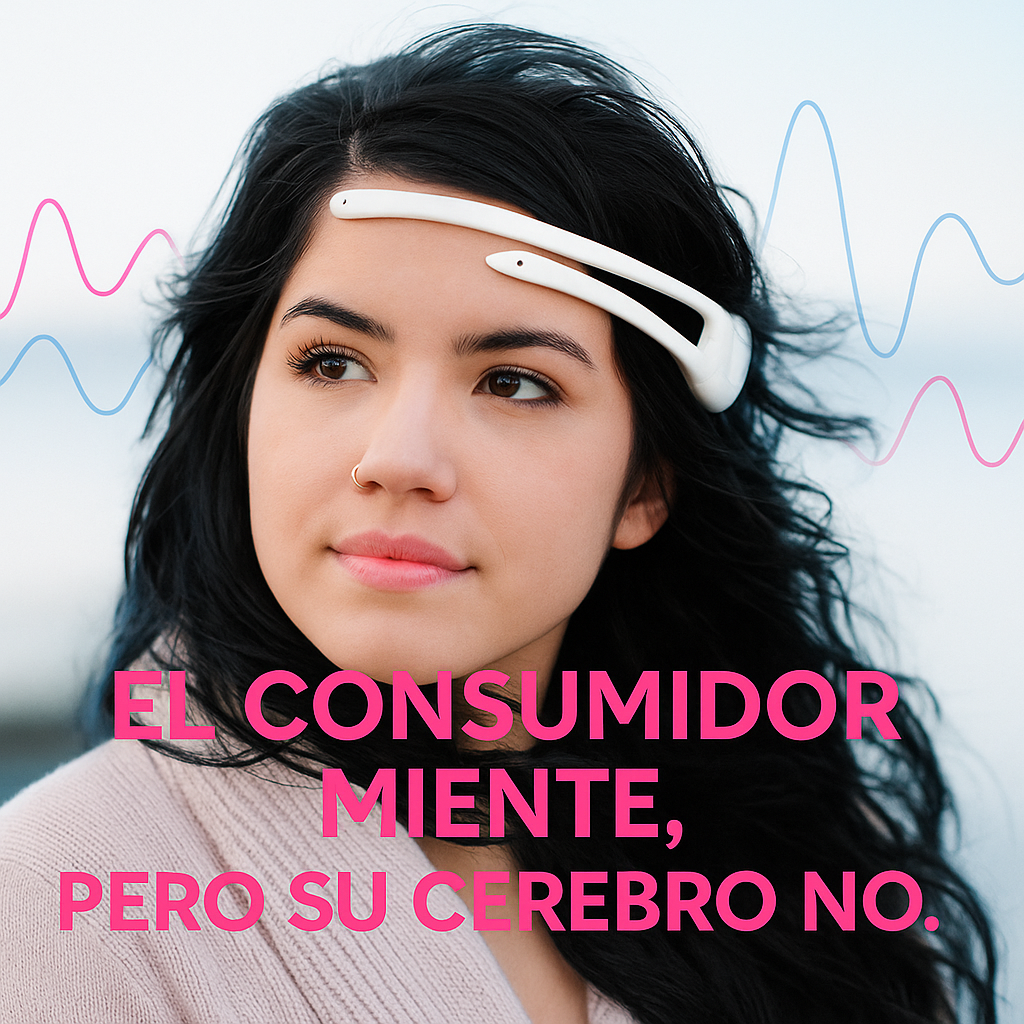Emotiv Neuro Headset — medición de señales cerebrales (EEG)